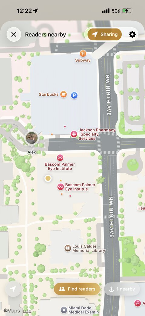 Find Readers Near You